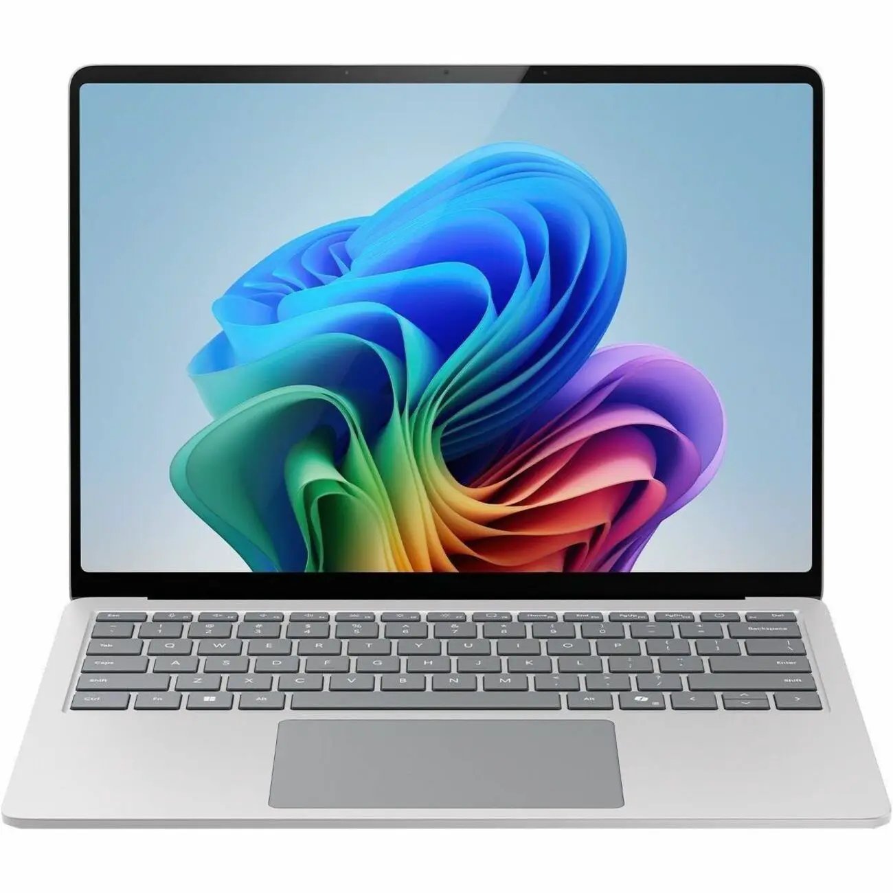 Microsoft Surface Laptop 7 laptop, platinum exterior, 13.8-inch touchscreen