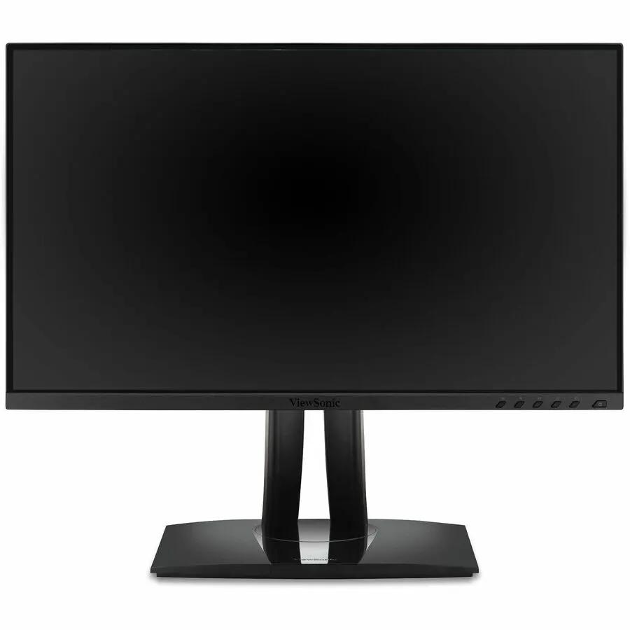 ViewSonic VP2456A 24-inch black IPS monitor on stand