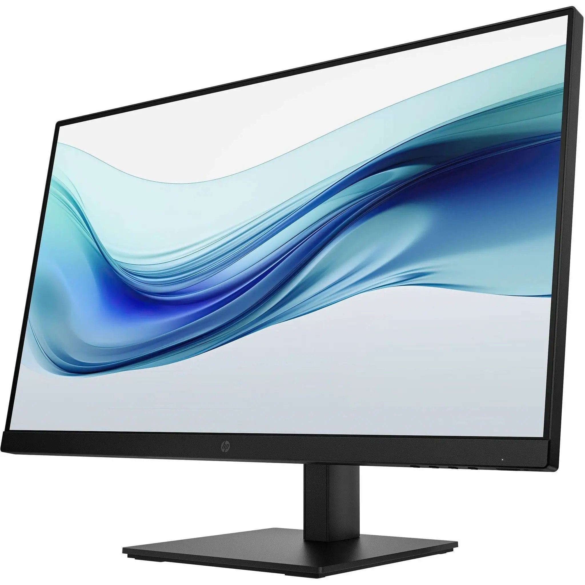 HP 324pe Series 24-inch 1080p LCD Monitor with black bezel and stand
