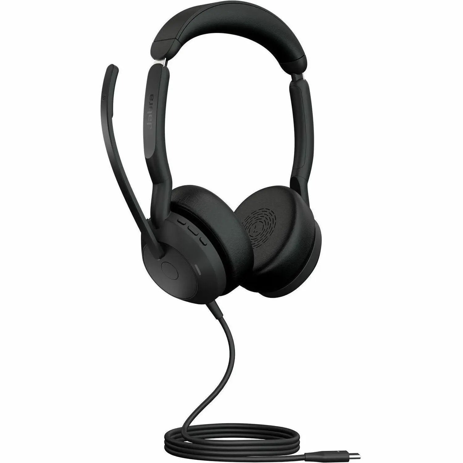 Jabra Evolve2 50 headset, wired over-ear, black