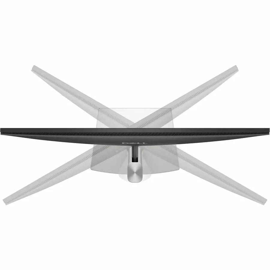 Dell Pro Plus P3225QE 32-inch 4K UHD monitor, black with silver stand
