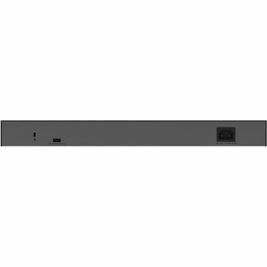 Netgear Smart SWTH 48-Port PoE++ switch, gray metal chassis