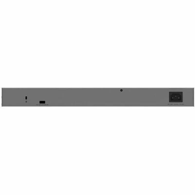 NETGEAR Smart SWTH 24-Port Gigabit SFP+ Managed Switch, gray metal chassis