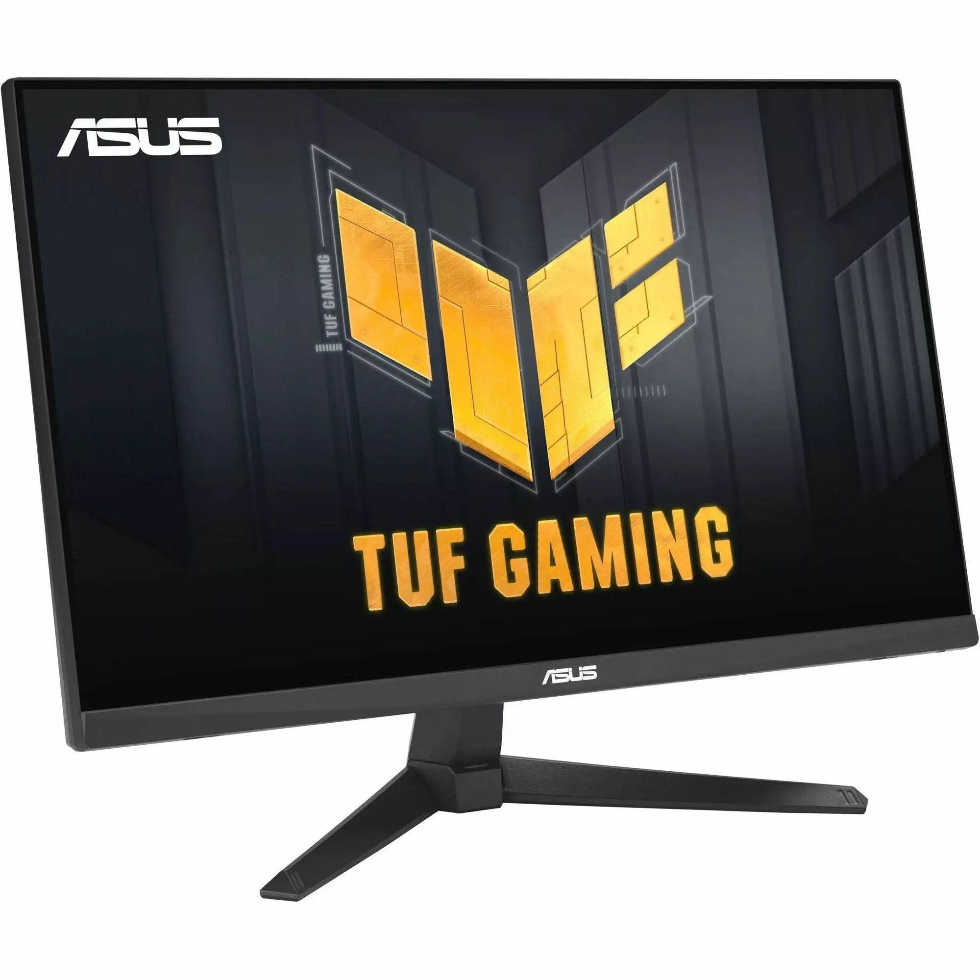 ASUS TUF Gaming VG249QE5A 23.8-inch IPS monitor with black bezel and ASUS logo