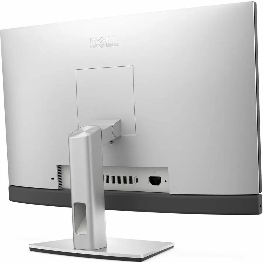 Dell QB24250 Pro 24 All-in-One desktop computer with silver finish and stand (back view)