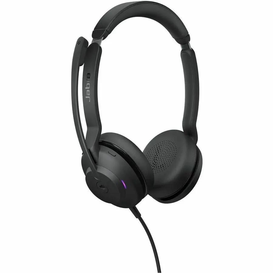 Jabra Evolve2 30 SE wired over-ear headset, black