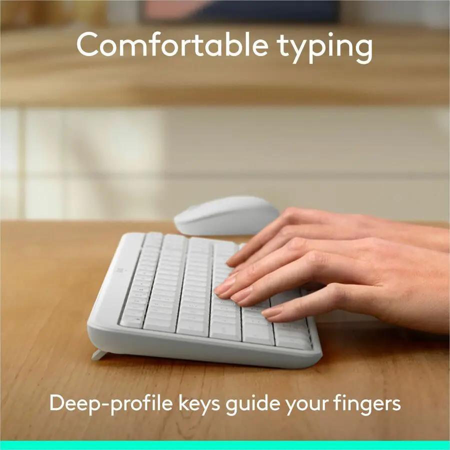 Logitech MK250 Bluetooth Wireless Mouse and Keyboard Combo: Fast & Easy Connectivity, Compact Wireless Keyboard, Ambidextrous Mouse (Graphite)