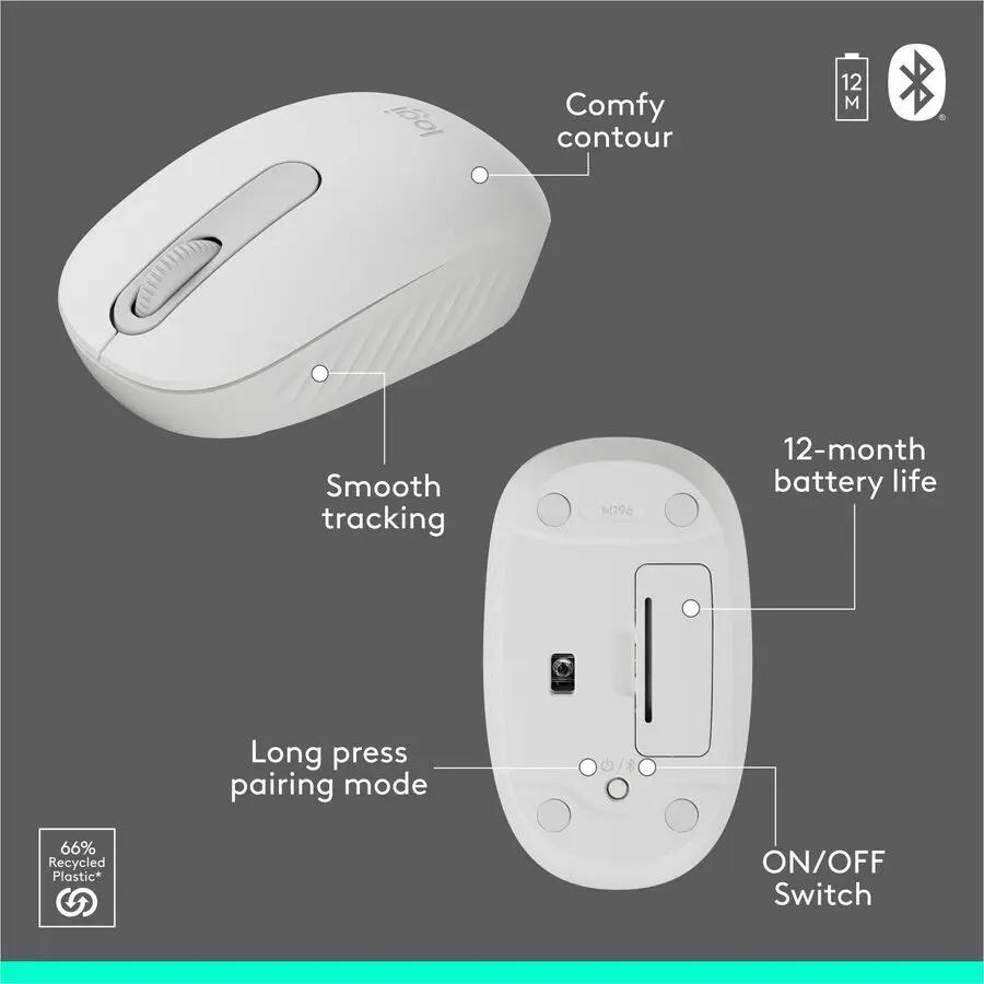 Logitech MK250 Bluetooth Wireless Mouse and Keyboard Combo: Fast & Easy Connectivity, Compact Wireless Keyboard, Ambidextrous Mouse (Graphite)