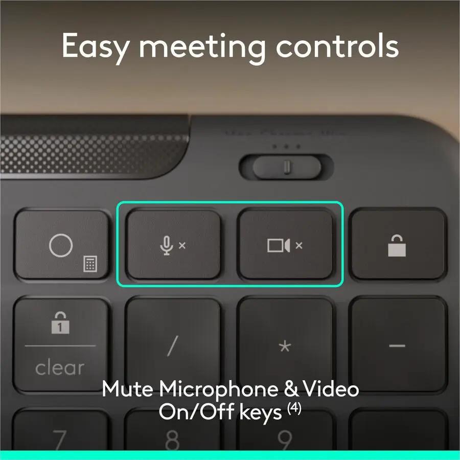 Logitech Signature Slim Wired Combo MK625 for Business, Optical Wired Mouse, Full-Size Keyboard, Plug-and-Play, Graphite