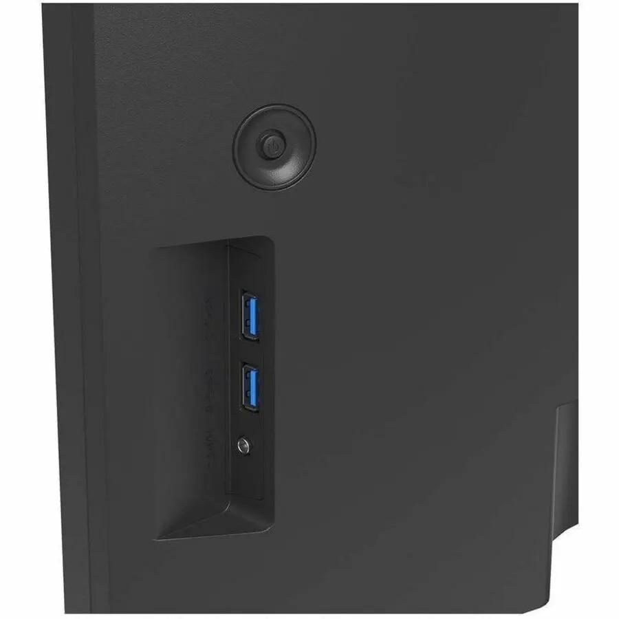 LG 34BA85QE-B 34-inch UWQHD IPS monitor back with two USB 3.0 ports, black