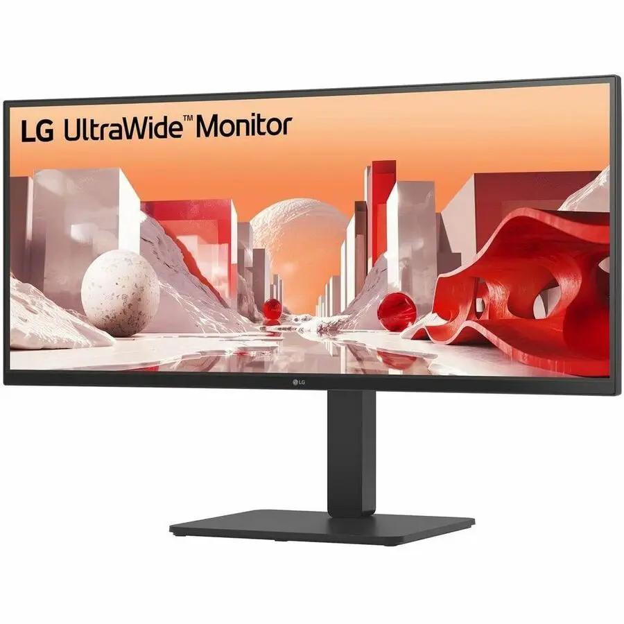 LG UltraWide 34BA85QE-B 34-inch UWQHD IPS Monitor in black