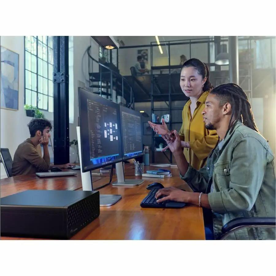 HP EliteDesk 8 SFF desktop computer with 16GB DDR5 RAM, 512GB SSD, Windows 11 Pro