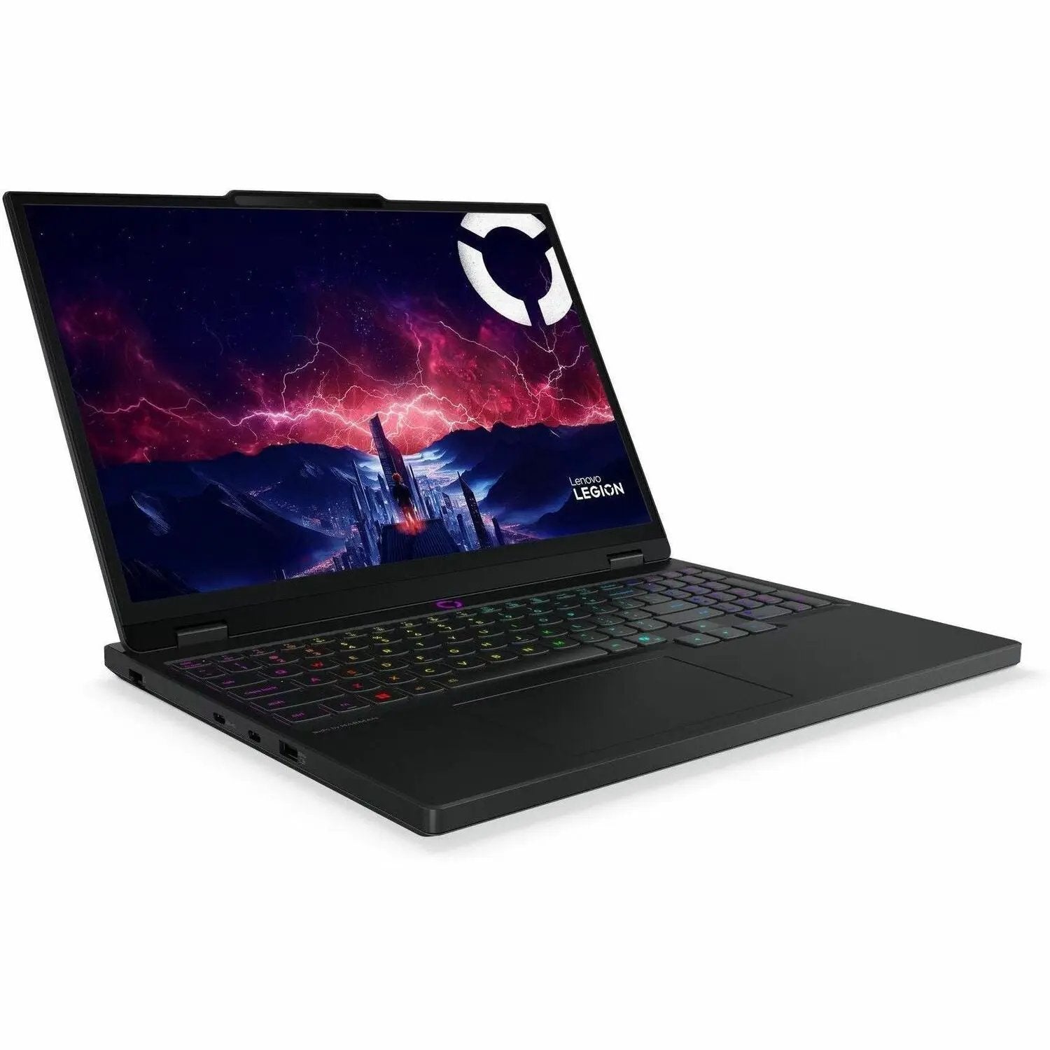 Lenovo Legion 5 gaming laptop, black with RGB backlit keyboard