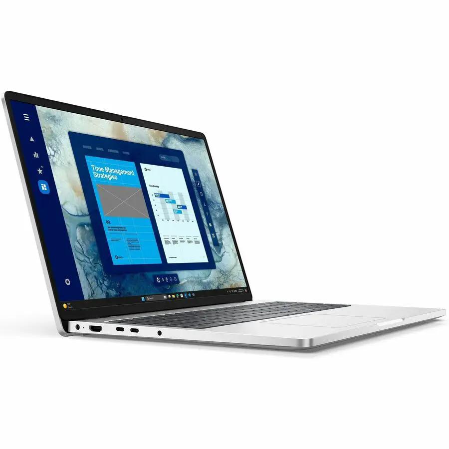 Dell Pro 16 Notebook white-silver laptop, 16-inch screen, Intel Core i5, 8 GB RAM, 256 GB SSD