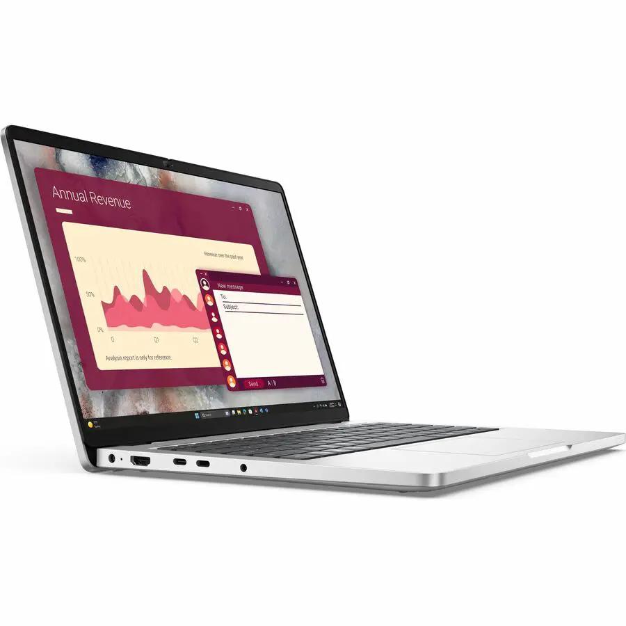 Dell Pro 14 Notebook laptop, silver, 14-inch display