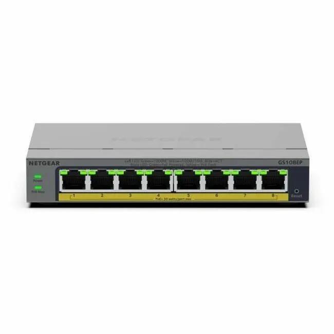 Netgear GS108EP 8-port Gigabit PoE managed switch