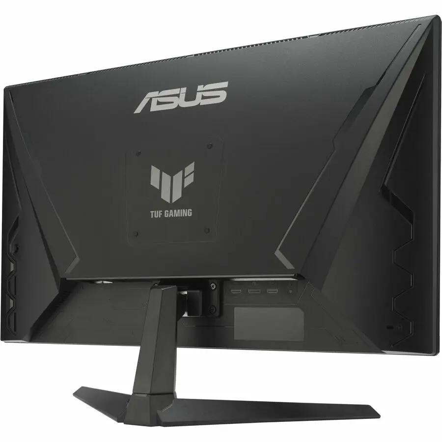 ASUS TUF VG259Q5A 25-inch Full HD gaming monitor, black, rear view with stand