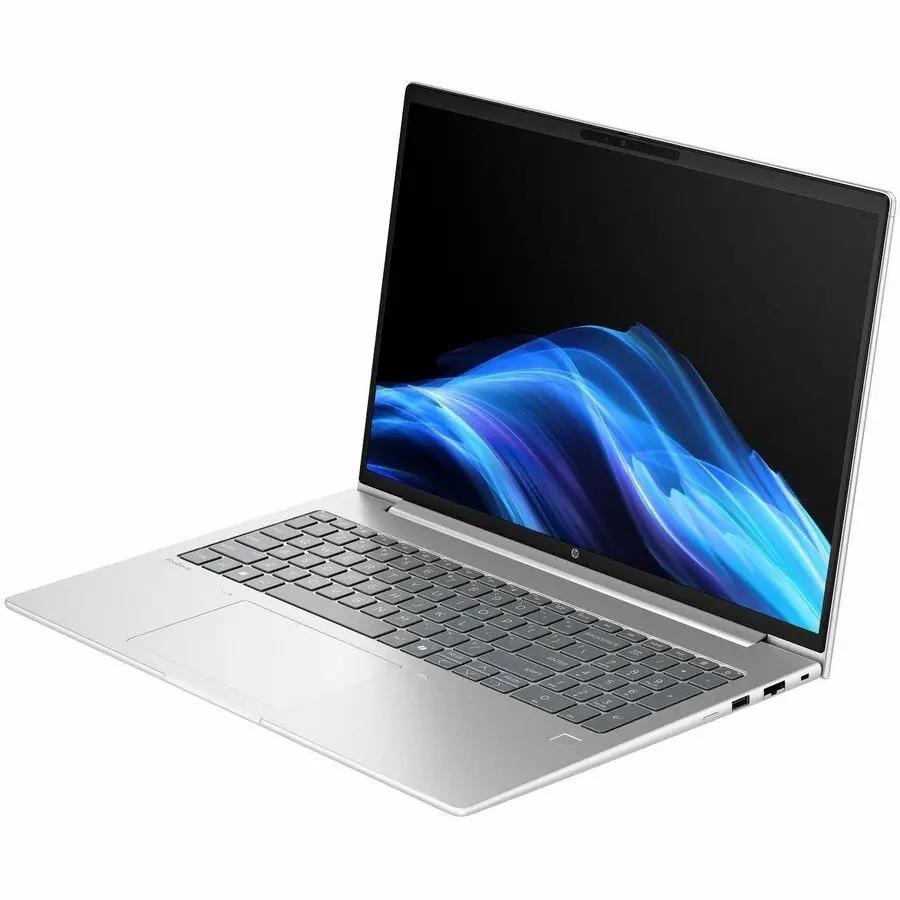 HP ProBook 16 laptop, silver aluminum body, 16GB DDR5, 512GB SSD
