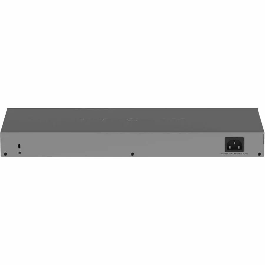 NETGEAR ProSAFE GS748TP 48-Port Gigabit PoE+ Unmanaged Switch, rear view