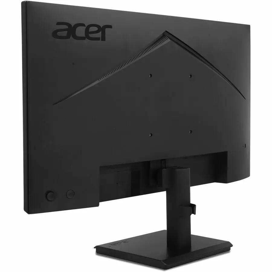 Acer Vero V247YG 24-inch monitor, back view on black stand.