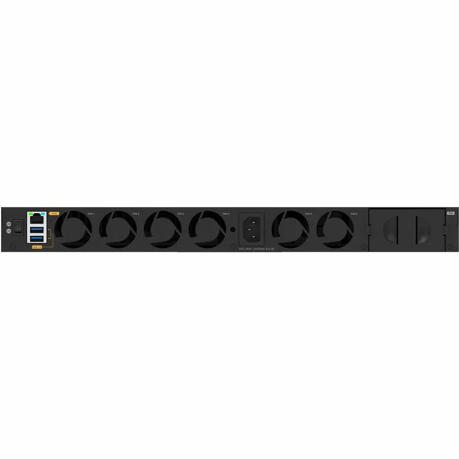 NETGEAR M4350 24-Port 10GbE SFP+ managed switch, black chassis