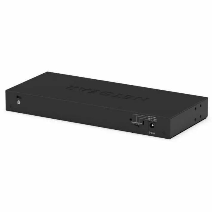 Netgear Essentials GS308P 8-Port PoE Switch, black metal enclosure