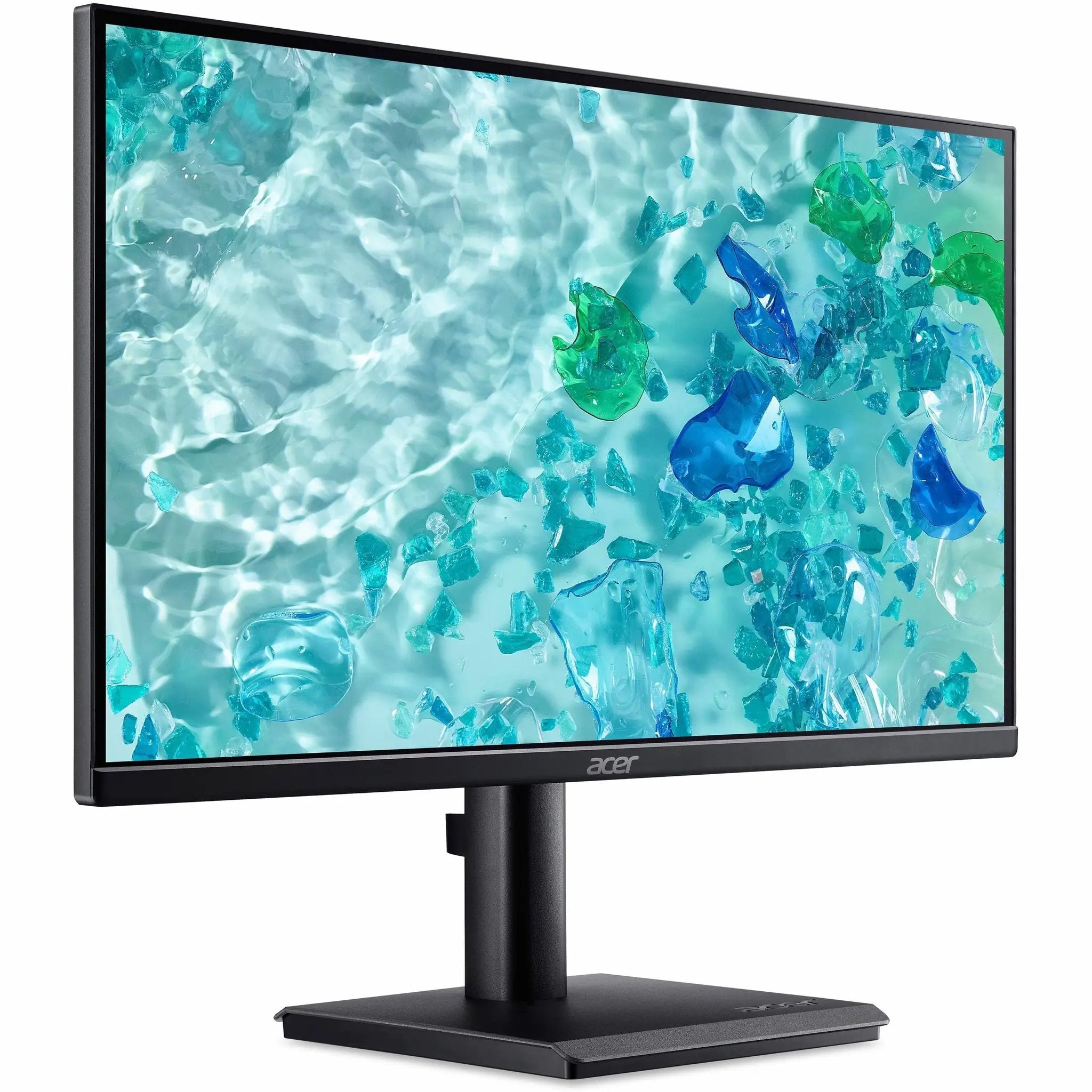 Acer Vero V227QE1 22-inch Full HD LCD monitor on a black monitor stand