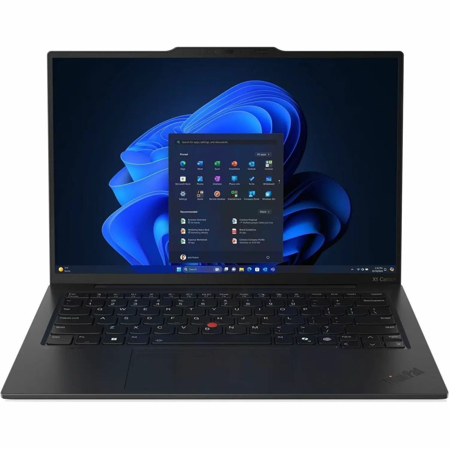 Lenovo ThinkPad X1 Carbon Gen 13 Ultrabook, 14-inch touchscreen, black, 16 GB RAM, 512 GB SSD
