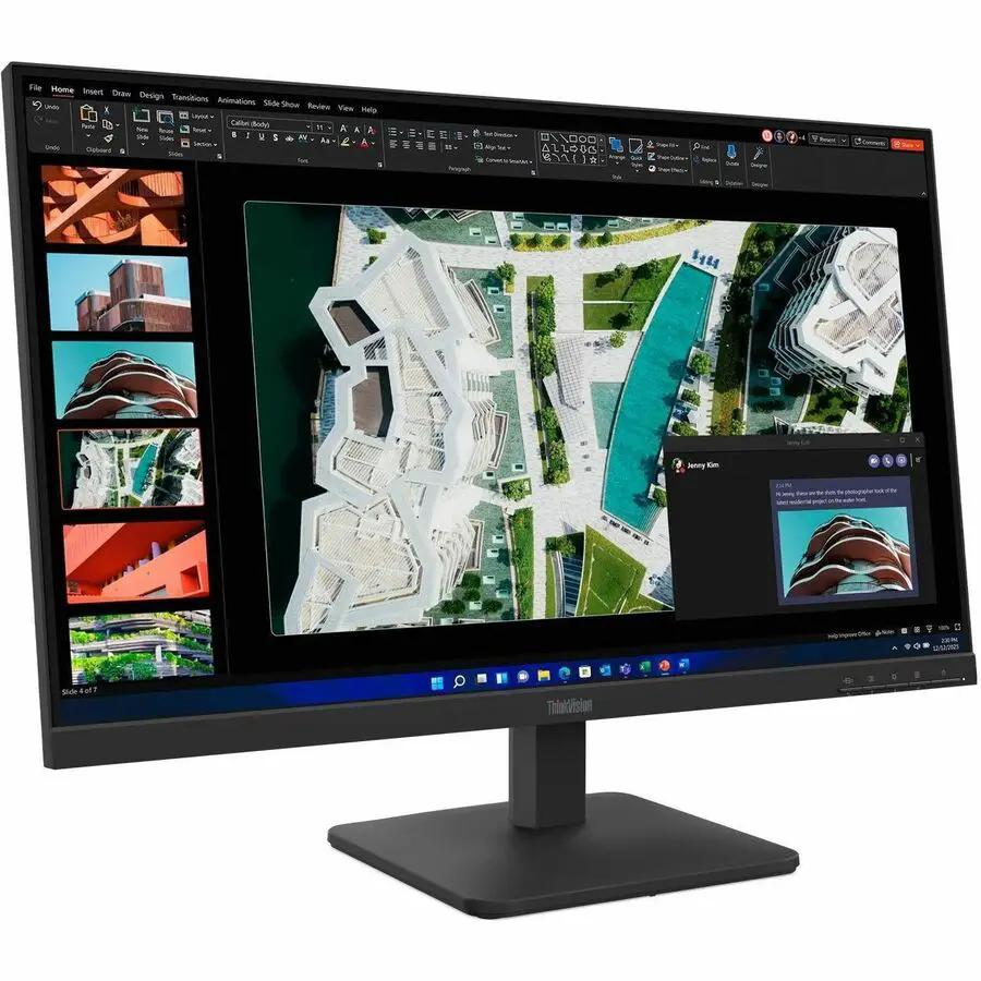 Lenovo ThinkVision S27-4e 27-inch FHD LED monitor, Raven Black, 60Hz