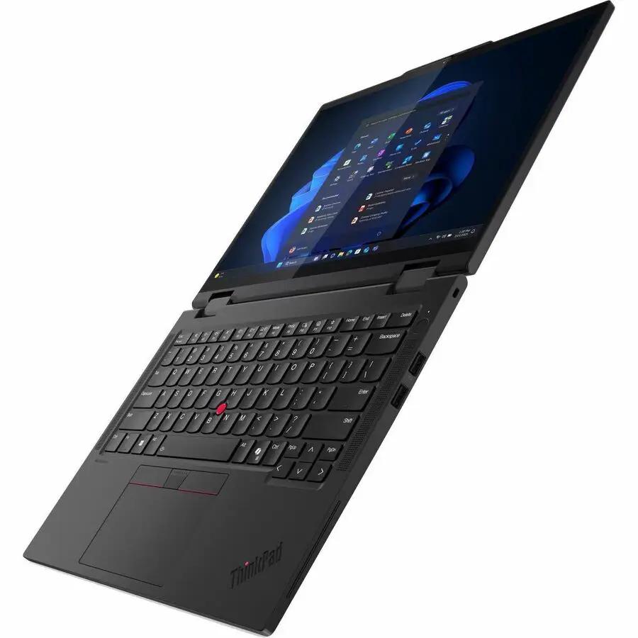 Lenovo ThinkPad T14s 2-in-1 laptop, black with red TrackPoint