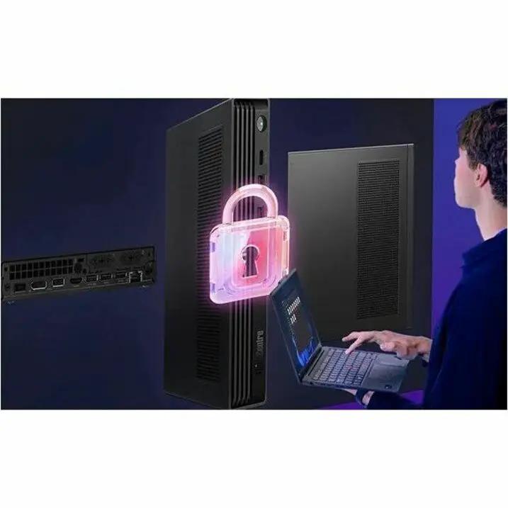 Lenovo ThinkCentre M90q G6 Tiny Desktop computer with Intel Core Ultra 9, 64GB RAM, 1TB NVMe
