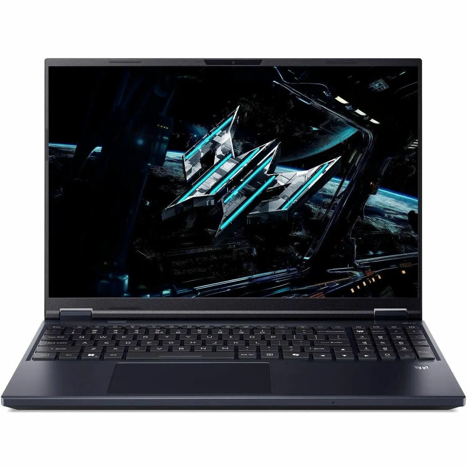 Acer Predator Helios 16 gaming laptop, black, 16-inch WQXGA, 180 Hz, on white background