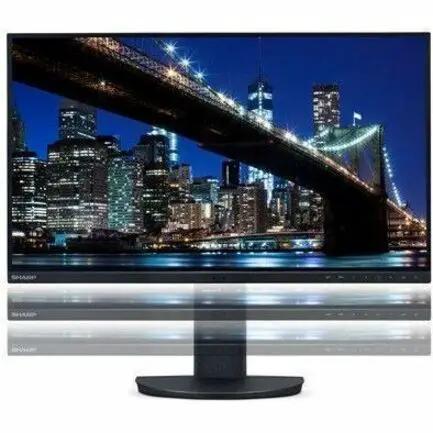 Sharp MultiSync EA241F 24-inch IPS monitor, black bezel, 1080p Full HD