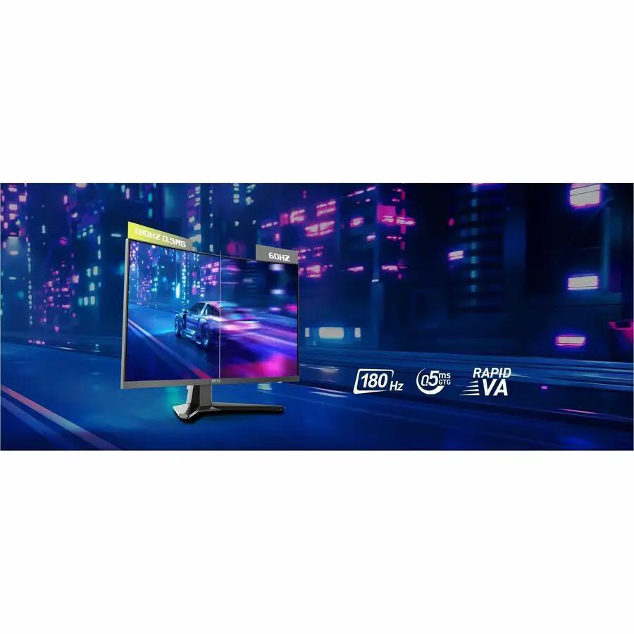 MSI MAG 321CQF 32-inch curved gaming monitor, black, WQHD display