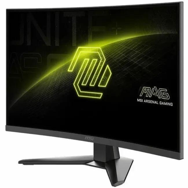 MSI MAG 275CQF 27-inch WQHD curved gaming monitor, 180Hz, black with MSI logo