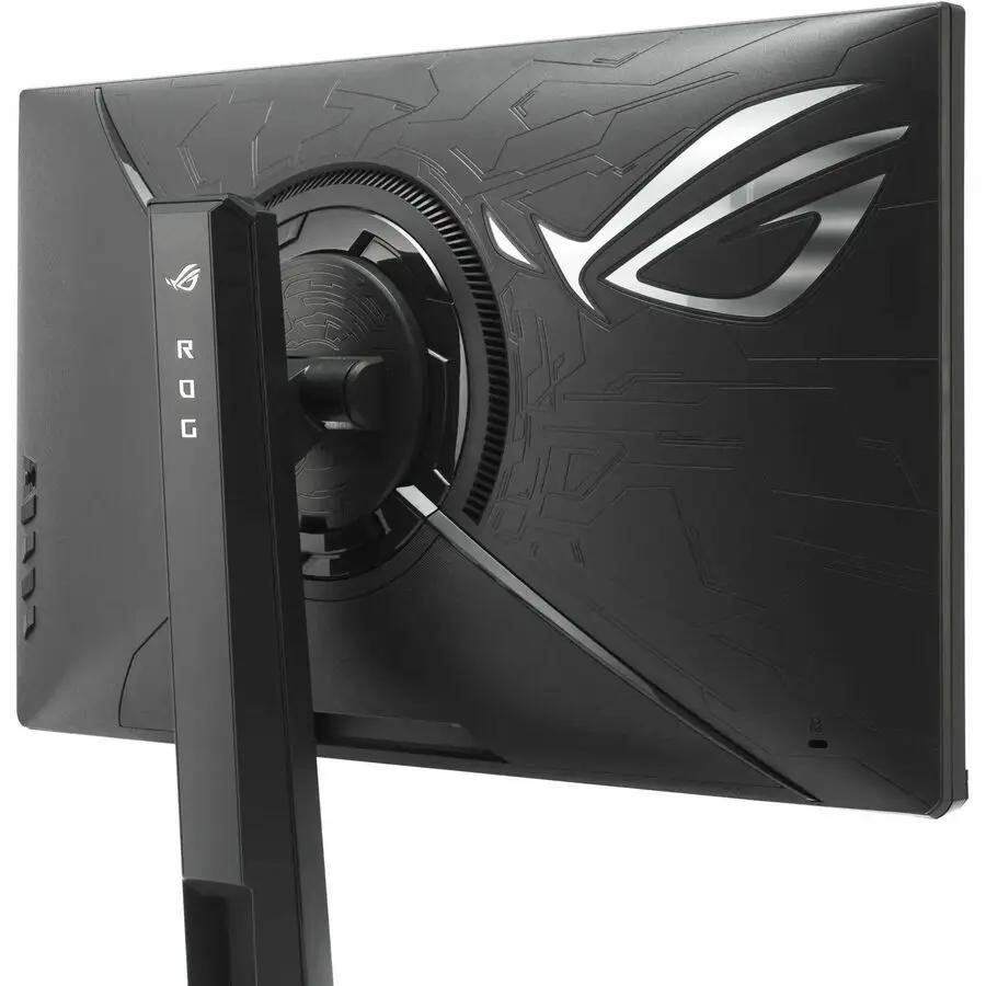 ASUS Strix Ace XG248QSG 24.1-inch gaming monitor; black back view with ROG logo on the stand