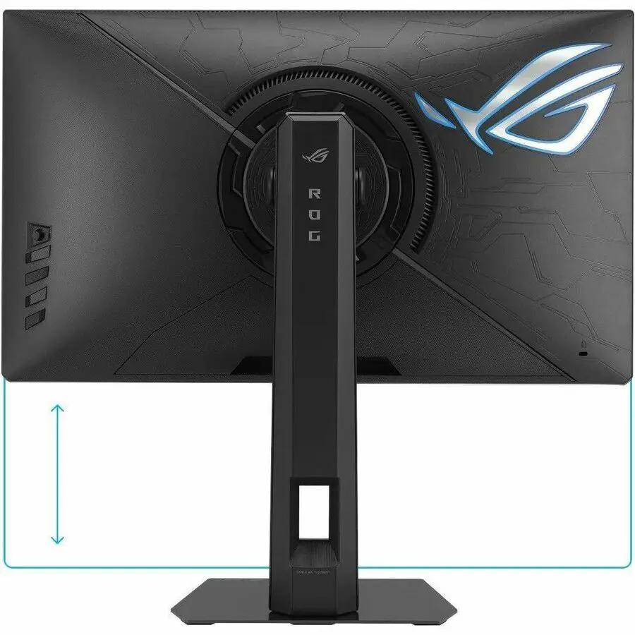 ASUS ROG Strix Ace XG248QSG 24.1-inch gaming monitor back view with ROG logo and stand