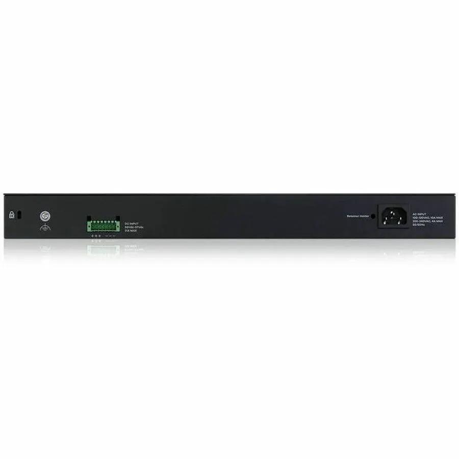 ZYXEL XMG2230 24-Port 2.5G PoE Managed Switch, black front view