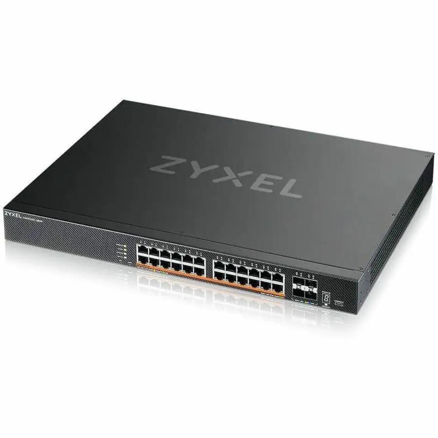 Zyxel XMG2230 24-port 2.5G PoE managed switch in black