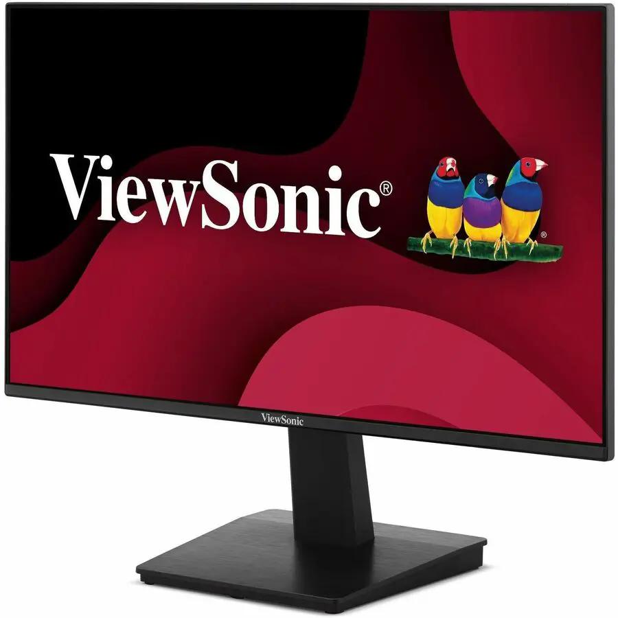 ViewSonic VA2448 24-inch IPS monitor on black stand