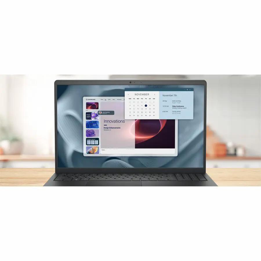Dell Pro 15 Essential laptop, black, 15.6-inch display