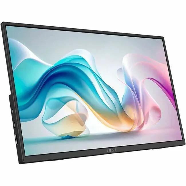 MSI Pro MP165 E6 16-inch Full HD monitor in matte black