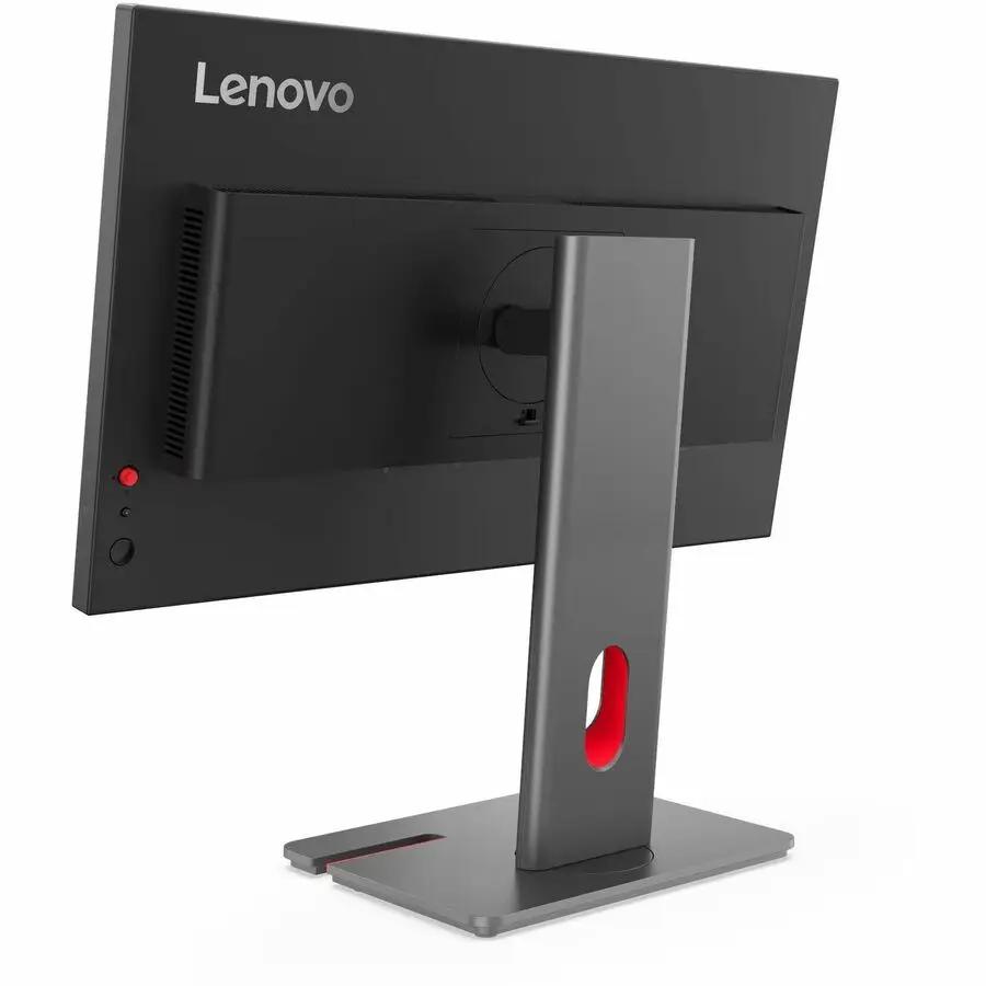 Lenovo ThinkVision P24Q-40 24-inch WQHD monitor Raven Black with gray stand