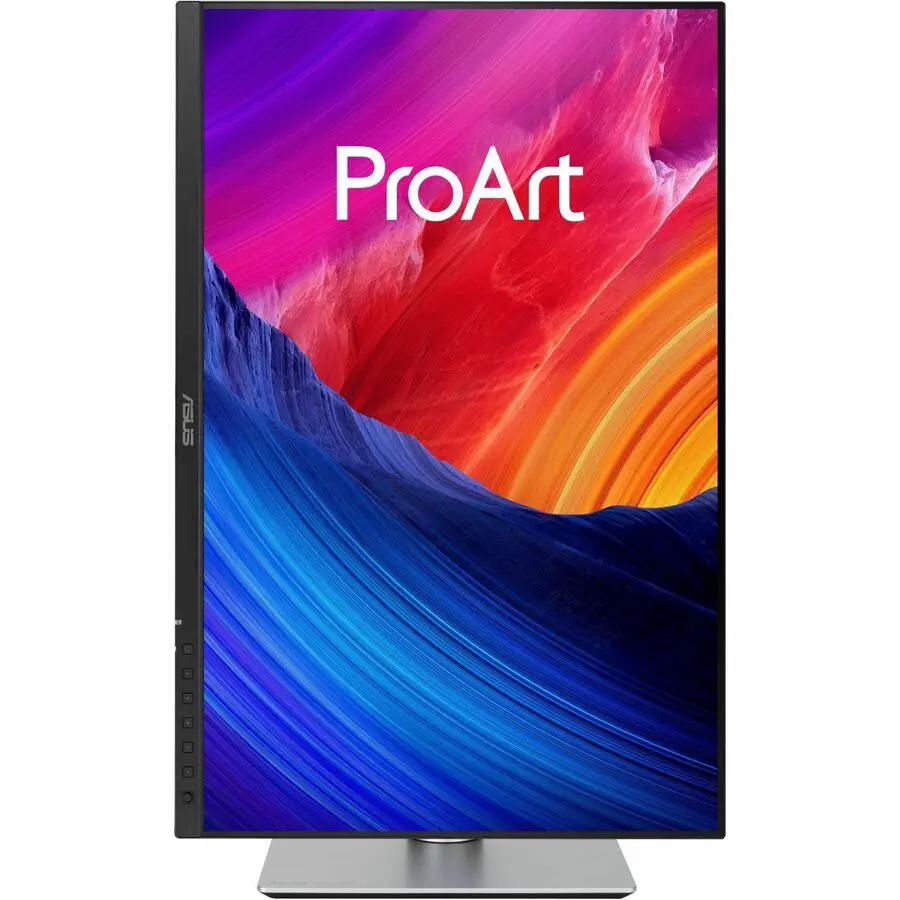 ASUS ProArt PA248QV Gen2 24.1-inch WUXGA IPS 100Hz Monitor with black bezel and silver stand