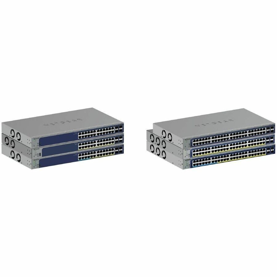 Netgear 48-Port Gigabit Smart Managed Switch with 10G Copper/Fiber Uplinks