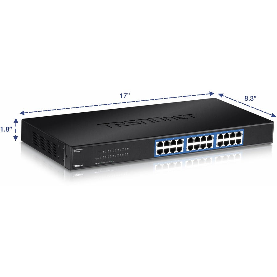 TRENDnet 24-Port Unmanaged Gigabit GREENnet Switch