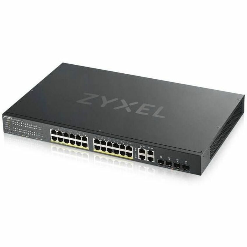 Zyxel 24-Port GbE Smart Managed PoE Switch (GS1920-24HPv2)